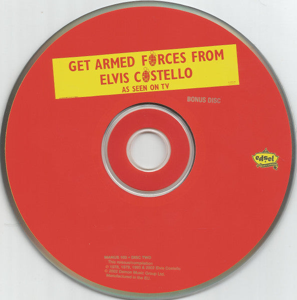 Elvis Costello And The Attractions* : Armed Forces (CD, Album, RM + CD, Comp, RM + Tec)