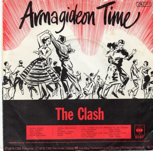 The Clash : London Calling / Armagideon Time (7", Single)