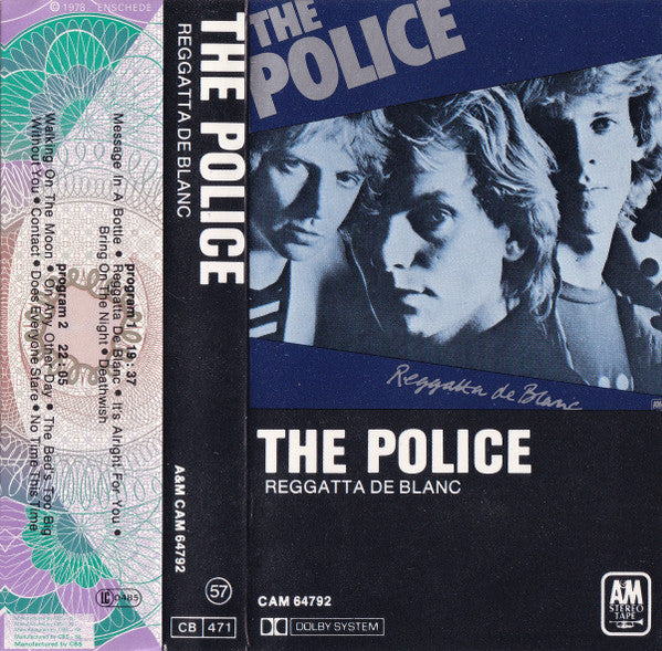 The Police : Reggatta De Blanc (Cass, Album)