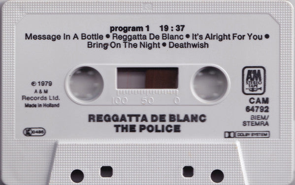 The Police : Reggatta De Blanc (Cass, Album)