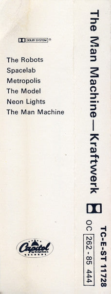 Kraftwerk : The Man Machine (Cass, Album, Blu)