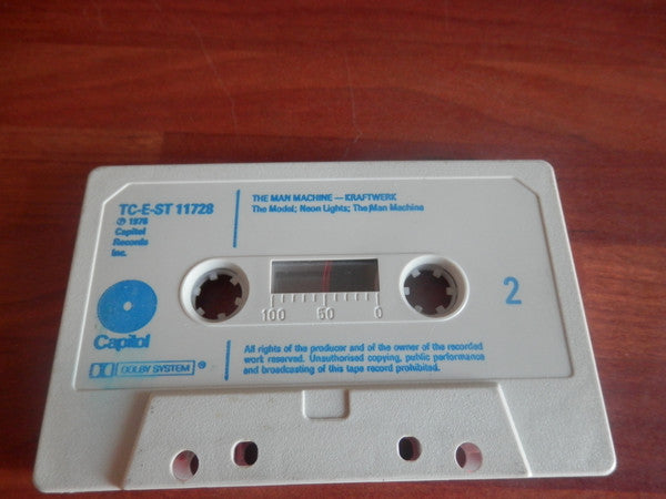 Kraftwerk : The Man Machine (Cass, Album, Blu)