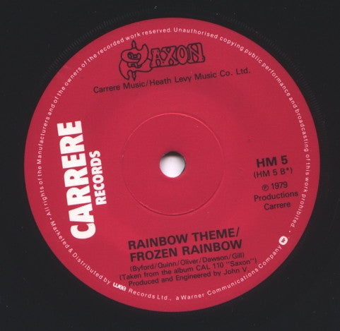 Saxon : Big Teaser (7", Single)