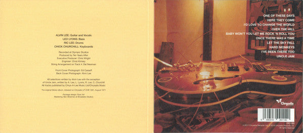 Ten Years After : A Space In Time (CD, Album, RE, RM, Dig)