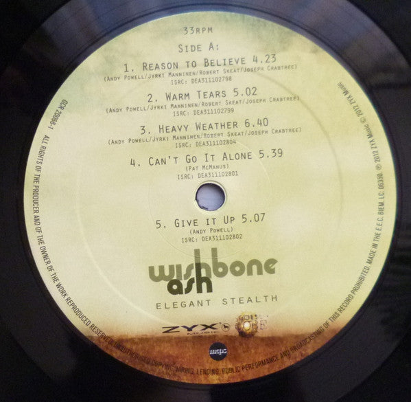 Wishbone Ash : Elegant Stealth (LP, Album)