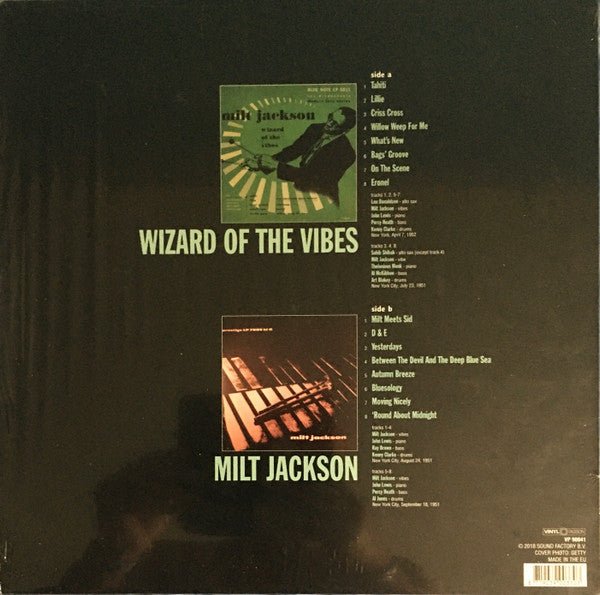 Milt Jackson : Wizard Of The Vibes / Milt Jackson (LP, Comp)