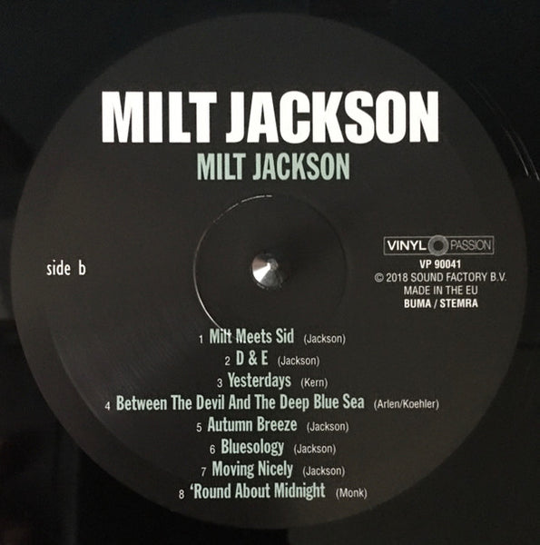Milt Jackson : Wizard Of The Vibes / Milt Jackson (LP, Comp)