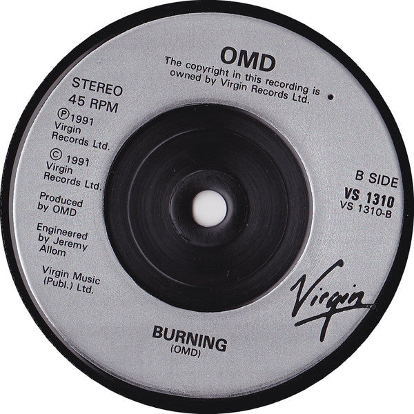 OMD* : Sailing On The Seven Seas (7", Single, Glo)