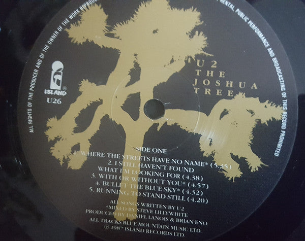 U2 : The Joshua Tree (LP, Album)