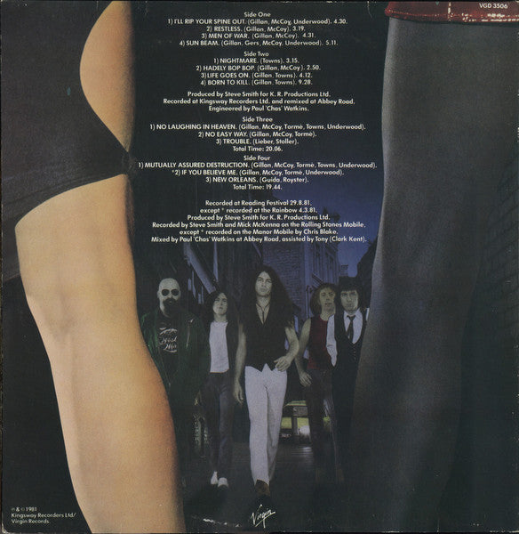 Gillan : Double Trouble (2xLP, Album, Gat)