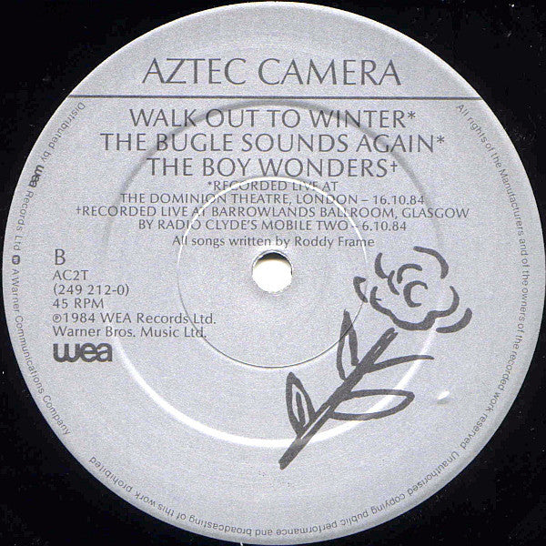 Aztec Camera : Still On Fire (12")