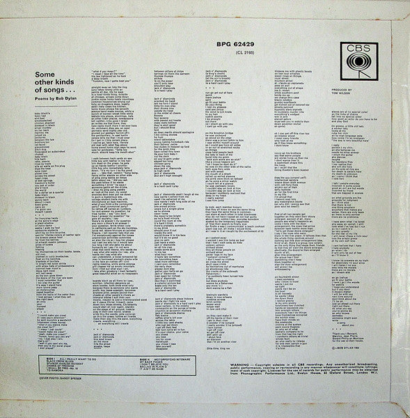 Bob Dylan : Another Side Of Bob Dylan (LP, Album, Mono, CBS)