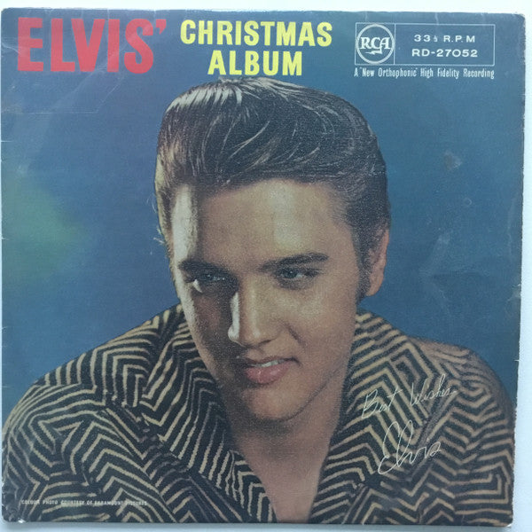Elvis Presley : Elvis’ Christmas Album (LP, Album, RE)