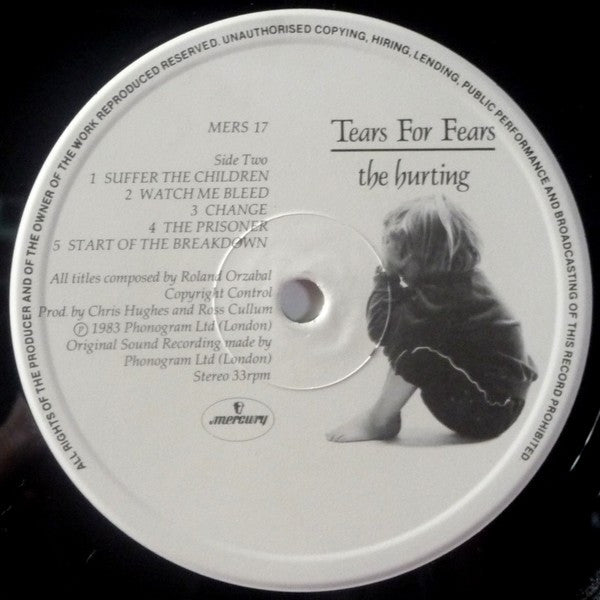 Tears For Fears : The Hurting (LP, Album)
