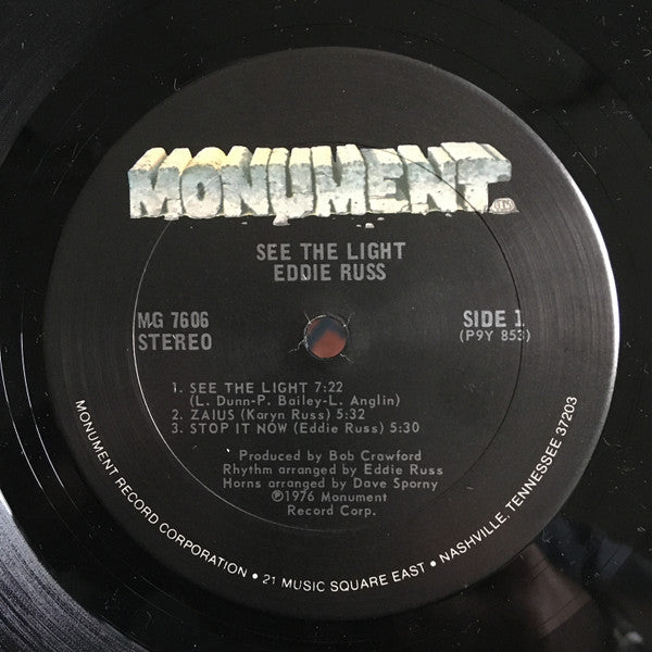 Eddie Russ : See The Light (LP, Album)