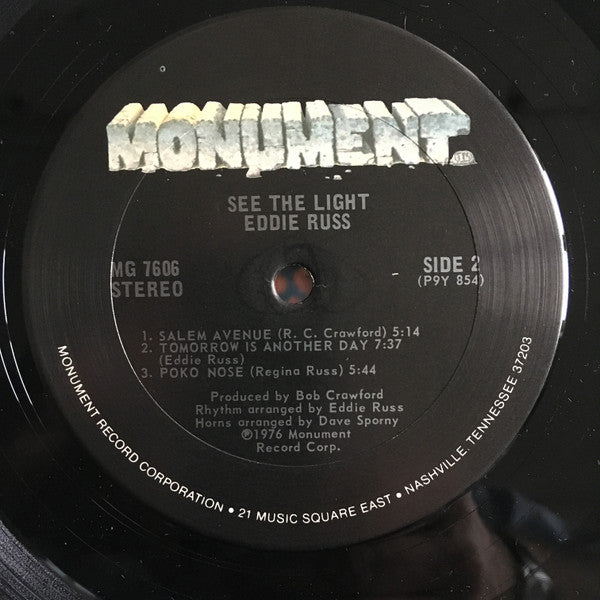 Eddie Russ : See The Light (LP, Album)