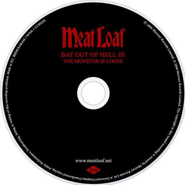Meat Loaf : Bat Out Of Hell III - The Monster Is Loose (CD, Album)