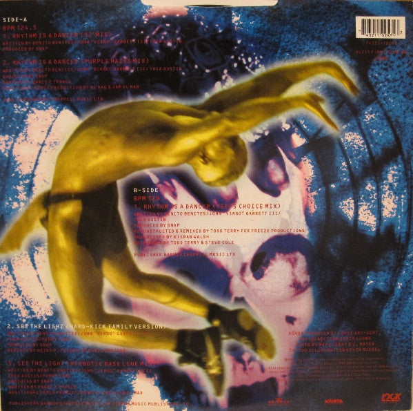 Snap! : Rhythm Is A Dancer (12", Single)