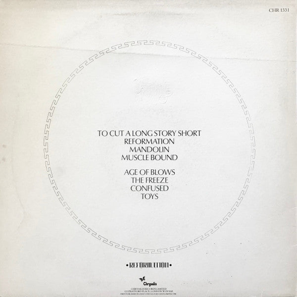 Spandau Ballet : Journeys To Glory (LP, Album)