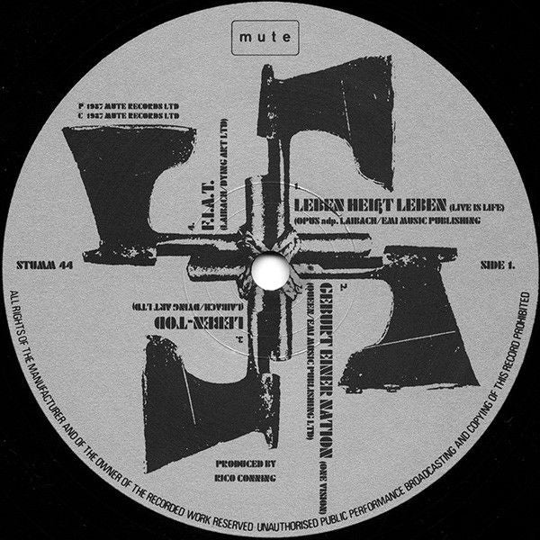 Laibach : Opus Dei (LP, Album)