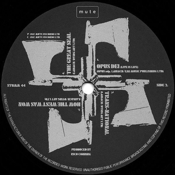 Laibach : Opus Dei (LP, Album)