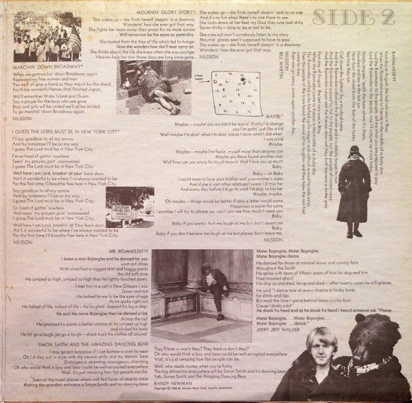 Nilsson* : Harry (LP, Album)