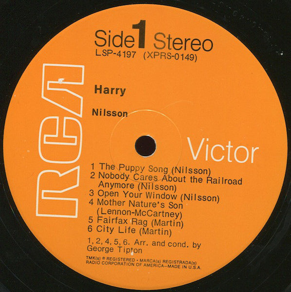 Nilsson* : Harry (LP, Album)