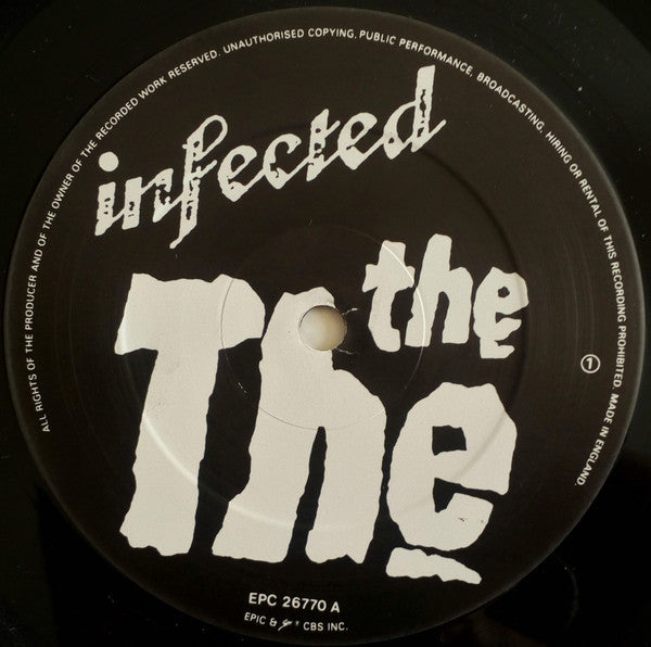 The The : Infected (LP, Album, Red)