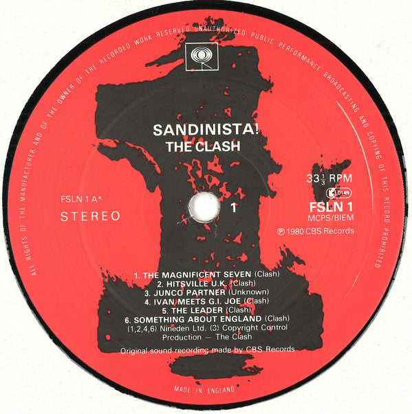 Buy The Clash : Sandinista! (3xLP, Album) Online for a great price