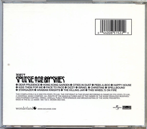 Siouxsie And The Banshees* : The Best Of Siouxsie And The Banshees (CD, Comp, RM)