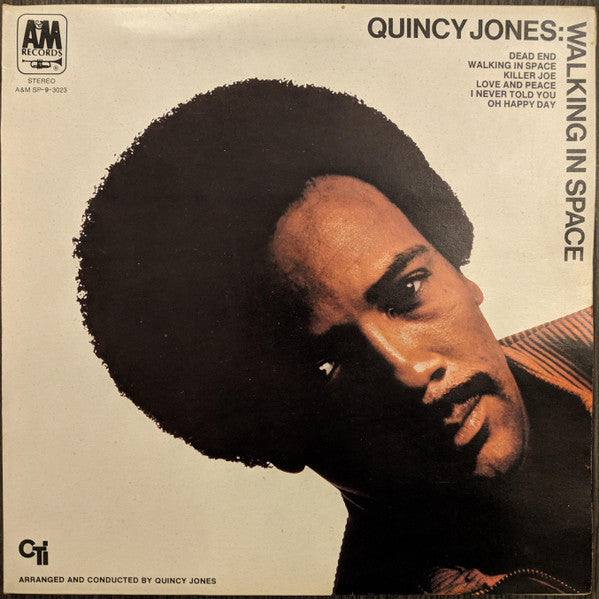 Quincy Jones : Walking In Space (LP, Album, Gat)
