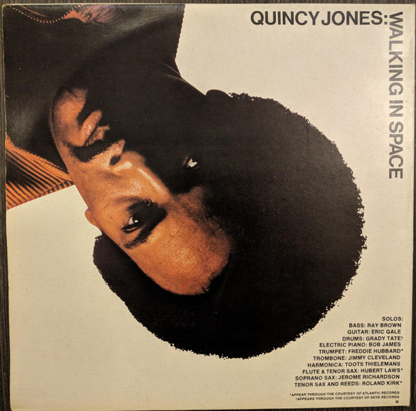 Quincy Jones : Walking In Space (LP, Album, Gat)