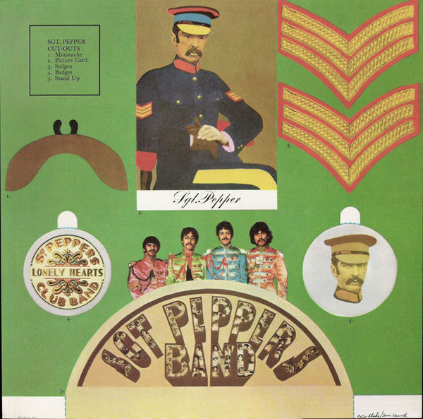 The Beatles : Sgt. Pepper's Lonely Hearts Club Band (LP, Album, RP)
