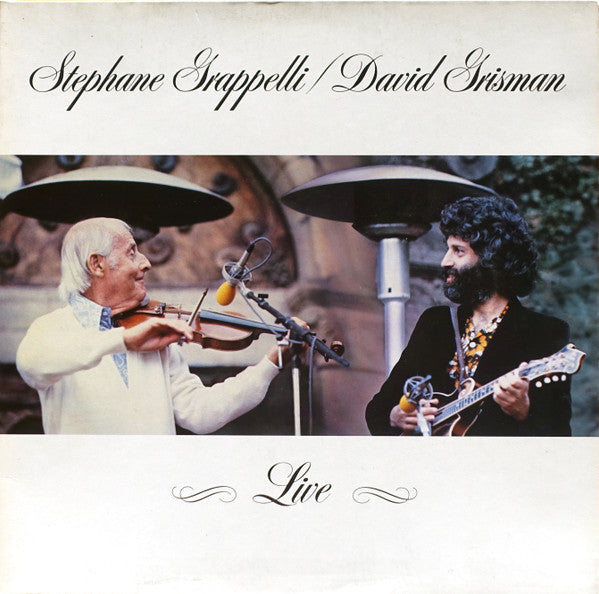 Stephane Grappelli* / David Grisman : Live (LP, Album, Gat)
