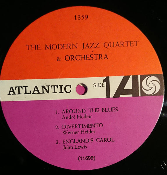 The Modern Jazz Quartet : The Modern Jazz Quartet & Orchestra (LP, Album, Mono, RP)