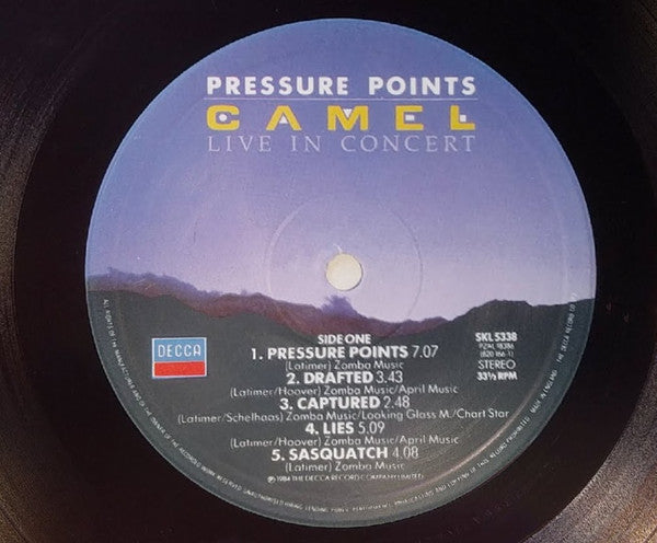 Camel : Pressure Points (LP, Album)