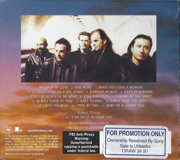 Journey : Trial By Fire (CD, Album, RE, RM, Dig)
