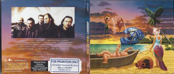 Journey : Trial By Fire (CD, Album, RE, RM, Dig)
