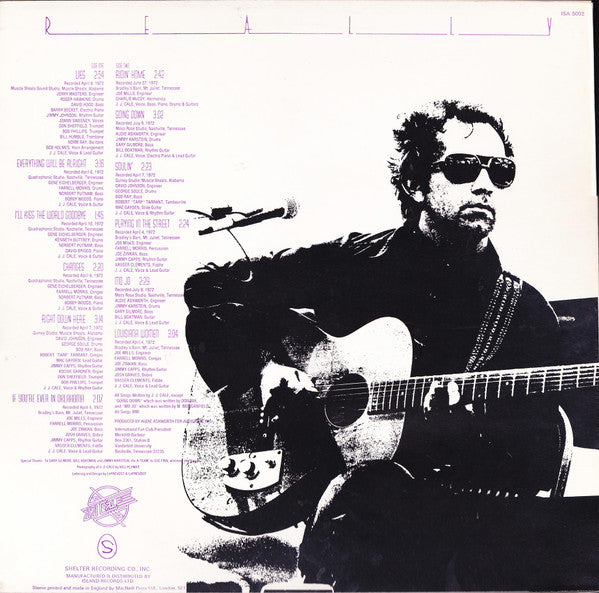 J.J. Cale : Really (LP, Album, RE)