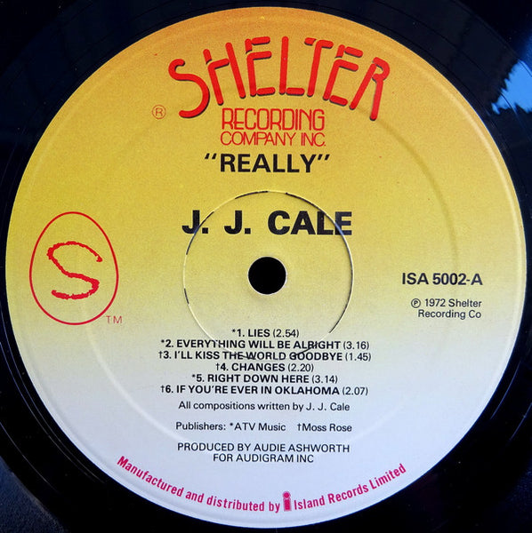 J.J. Cale : Really (LP, Album, RE)