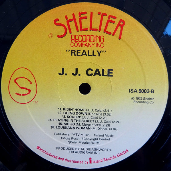 J.J. Cale : Really (LP, Album, RE)