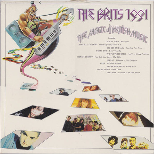 Various : The Brits 1991 (The Magic Of British Music)  (2xLP, Comp)