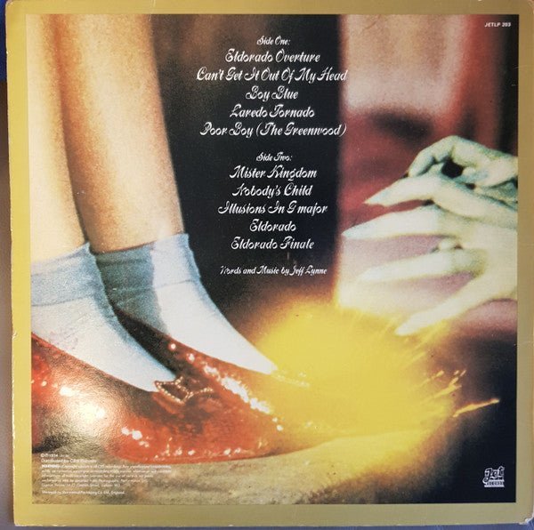 Electric Light Orchestra : Eldorado - A Symphony By The Electric Light Orchestra (LP, Album, RE)
