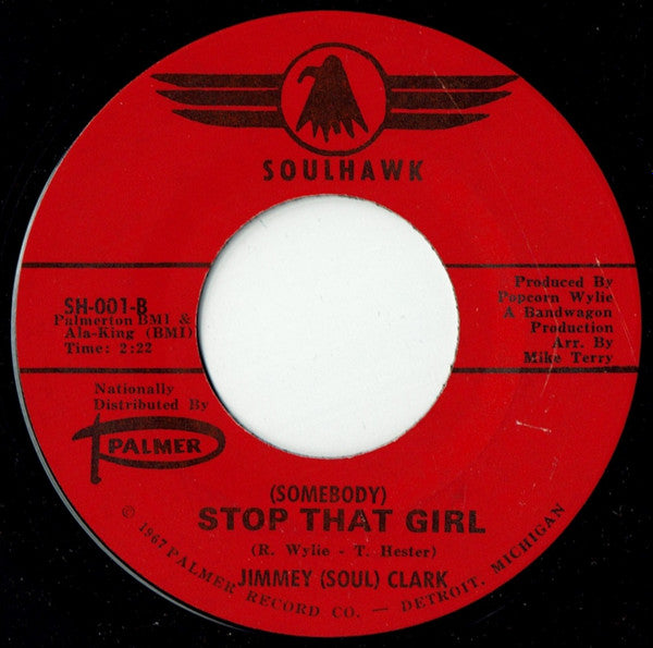 Jimmey (Soul) Clark* : (Come On And Be My) Sweet Darlin (7", Bla)
