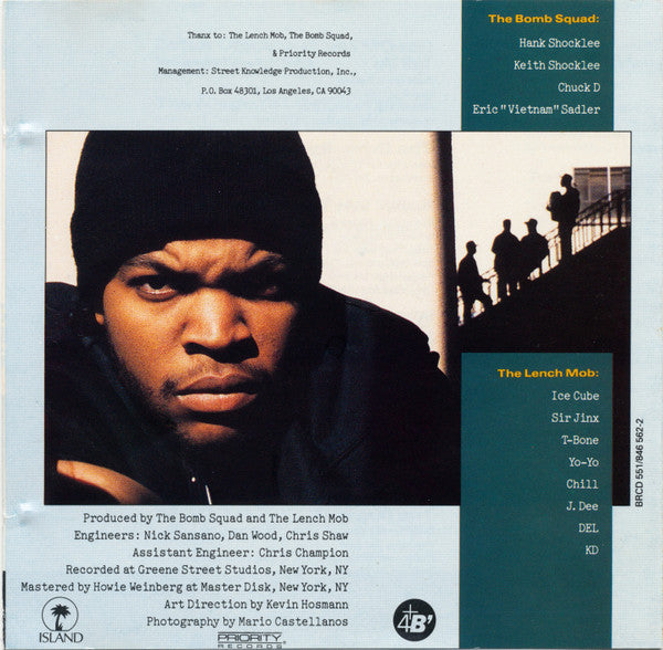 Ice Cube : AmeriKKKa's Most Wanted (CD, Album)