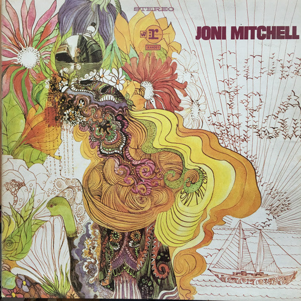 Joni Mitchell : Song To A Seagull (LP, Album, RE)