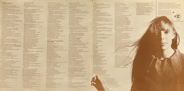Joni Mitchell : Song To A Seagull (LP, Album, RE)
