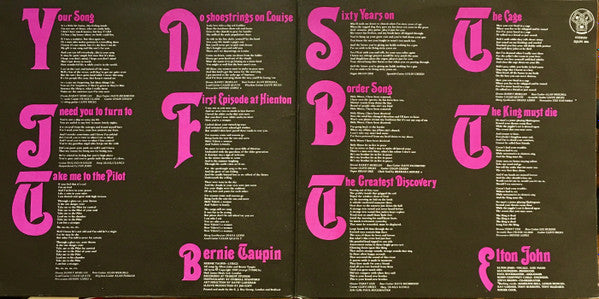 Elton John : Elton John (LP, Album, Gat)