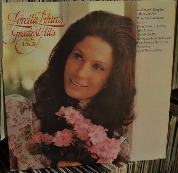 Loretta Lynn : Loretta Lynn's Greatest Hits Vol. II (LP, Comp, Glo)
