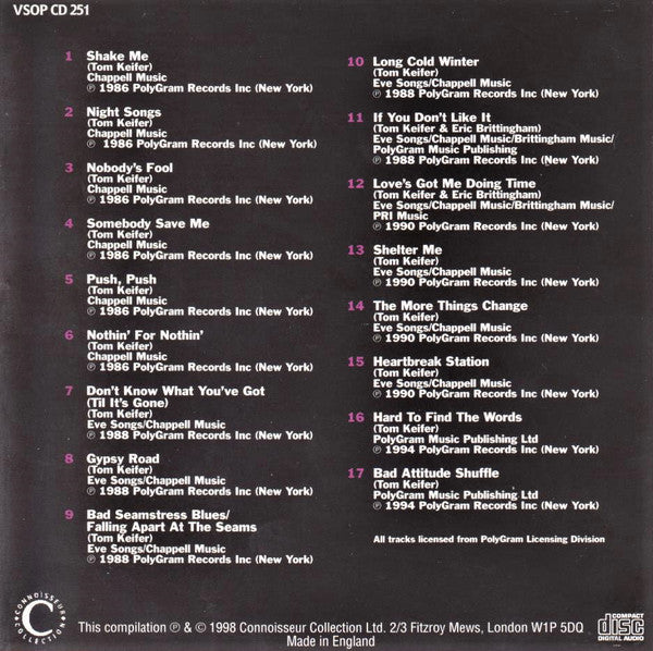 Cinderella (3) : Bad Attitude 1986-1994 (CD, Comp)